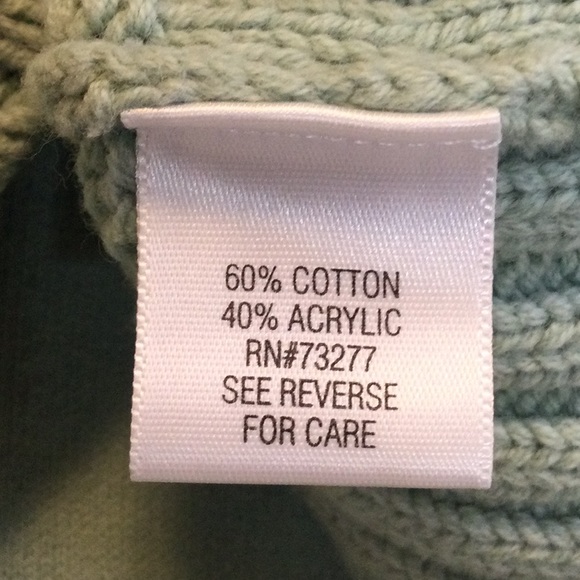 Sonoma green/blue v-neck sweater with matching sweater tank underneath - Picture 4 of 5